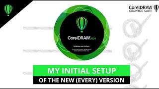 CorelDRAW tipsamptricks  New CorelDRAW 2024  my initial setup [upl. by Isabeau116]