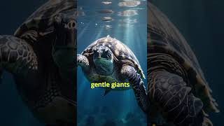 Leatherback Turtle The Oceans Giant Traveler turtle shorts ocean sea [upl. by Vieva121]