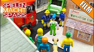 Feuerwehrmann Sam Spielzeug Film  Eine Herrenlose Fahrt  Film für Kinder  Kids Movie [upl. by Oilalue860]