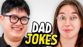 Dad Jokes  Dont laugh Challenge  Alan vs Abby  Raise Your Spirits [upl. by Agamemnon]