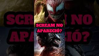 El simbionte de SCREAM si apareció venom3 venomthelastdance marvel simbionte sony shortsvideo [upl. by Atirahc]