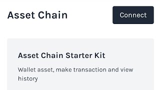 Asset Chain Telegram Mini App starter kit [upl. by Brote428]