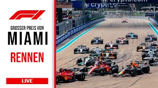 Großer Preis von Miami USA Das Rennen  Formel 1 Live Watchparty [upl. by Anitahs]