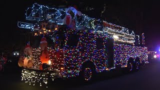 2017 WallingtonNJ Fire Department Holiday Parade 112517 [upl. by Hale]