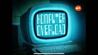 SpongeBob Title Card  Komputer Overload European Spanish [upl. by Eran254]