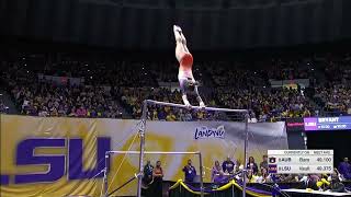 Sunisa Lee 1st Ever Perfect 10 Bars Auburn  LSU 2022 10000 [upl. by Esya]