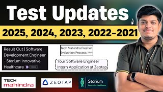 Starium Tech Mahindra Zeotap Test Mail Updates  2025 2024 2023 202221 BATCH  Stipend 65K [upl. by Marris779]