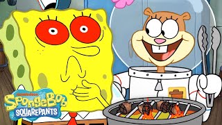 Can SpongeBob Handle SPICY Food 🌶️  Full Scene  SpongeBobOfficial [upl. by Ydnelg]