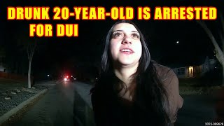 Bodycam DUI Arrest  Speeding 20YearOld Get Arrested for DUI [upl. by Pen]