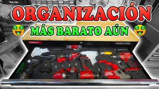 🔨🪛🔧Cómo organizar cajones de herramientas 🤑¡MÁS BARATO 🤑 [upl. by Furmark]