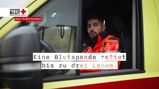 Der Sanitäter sagt Spende Blut beim DRK [upl. by Emrich]