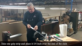 How To Regrip Your Golf Clubs TUTORIAL [upl. by Nolahp555]