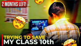 Trying To Save My Class 10th 🙄 Class 10th Study Vlog 2 Months Left For BOARDS  Anurag Only Study [upl. by Nelrac]