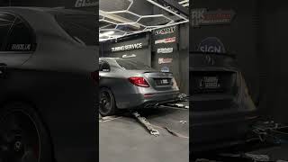 MERCEDES E63S Stage 2 remap on dyno gearbox tune amp CPC remap Tuningservice Huizen [upl. by Teddi]