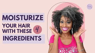 4 Natural Hair Moisturizers That Will Keep Your Hair Soft and Healthy [upl. by Halstead955]