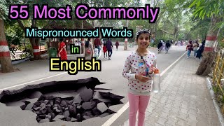 55 Most Commonly Mispronounced Words in English  Check Your Pronunciation  Havisha Rathore [upl. by Aihseit]