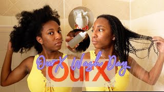 OurX Wash Day Personalized Hair Care Regimen [upl. by Rola]