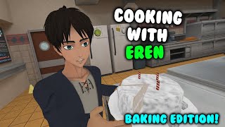 Cooking with Eren Baking Edition  AOT VR [upl. by Atiuqiram]