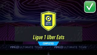 Ligue 1 Uber Eats SBC Solution FIFA 22 Ligue 1 SBC Completed Solution [upl. by Leiuqese]