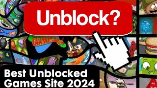 Best Unblocked Game Site for School 2024 WORKING [upl. by Quinlan]