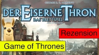 Der Eiserne Thron 2 Edition Spiel  Anleitung amp Rezension  SpieLama [upl. by Dnalloh]