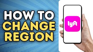 How to Change Region on Lyft DRIVER app  Quick amp Easy [upl. by Adnotal]