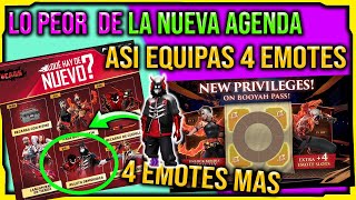 Nueva agenda semanal de free fire RULETA DEMONIACA Cuanto va costar pase booyah de febrero Nueva M14 [upl. by Borgeson775]