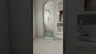 The bathroom can be used for both bathing and showering and you will feel full of happiness after [upl. by Atilol739]