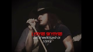 Lynyrd Skynyrd Tuesdays Gone Live at Winterland CA 371976 [upl. by Meeka]