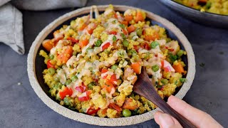 Quinoa Pilaf With Vegetables  Easy amp Healthy Vegan Recipe [upl. by Notgnilra]