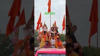 Ayodhya durga puja visrjan 2024navratri shorts viralvideo trending ayodhyavibes20 reels [upl. by Ahseram]