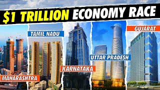 1 TRILLION Economy Race In INDIA  First Indian State To Become 1 Trillion Economy [upl. by Phipps]