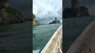 Sea route to Railay beach 2311 2024 [upl. by Ycak716]