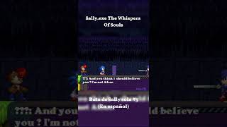 SallyExe The Whisper Of Soul Ruta de Sally 3 sonic videojuegos videojuegos youtube [upl. by Nevag]