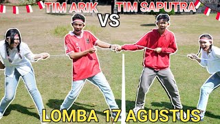 KOMPAK😍ARIK SAPUTRA DOUBLE DATE IKUTAN LOMBA MENYAMBUT 17 AGUSTUSAN  Mikael TubeHD [upl. by Rabassa]