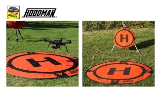 Hoodman 5 Ft Launch Pad DrohnenLandeplatz anhand einer Mavic DJI Mavic Pro [upl. by Ellynn]