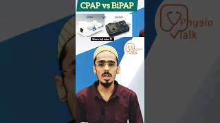 CPAP vs BIPAP what it is  cpaptherapy bipap shorts [upl. by Adnomal500]