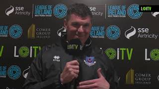 REACTION  Kevin Doherty Post Match  Galway United 30 Drogheda United [upl. by Ahsauqram518]