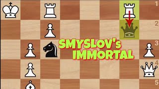 Smyslovs Precise Calculation Crushes Botvinniks Defense [upl. by Doss]