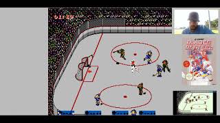 Blades of Steel 1988 Konami Vancouver vs Los Angeles Jr League Live Webcam NES [upl. by Panthea]