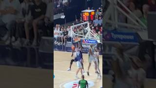 Montrezl Harrell With The DUNK basketball nbl adelaide36ers montrezlharrell nbl25 [upl. by Zel]