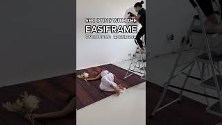 The first ever collapsible fabric interchangeable cyclorama backdrop  the Easiframe ☺️ [upl. by Ranip]