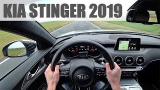 2019 Kia Stinger 33 V6 TGDI 4K POV TEST Tohle se vážně povedlo [upl. by Luba701]