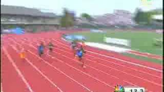 Olympic Trials Mens 200 Semifinal2 2008 USA Track amp Field [upl. by Airekat273]