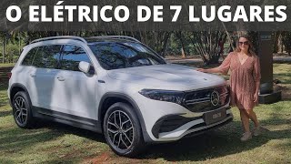 MercedesBenz EQB 250 carro elétrico custa mais de meio milhão e tem 190 cv [upl. by Ettenal]