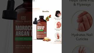 HOW TO USE MOROCCAN ARGAN OIL  AMAZON FINDS [upl. by Iruahs]