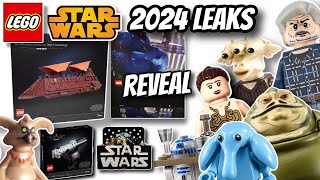 Lego Star Wars 2024 Leaks UCS Jabbas Sailbarge REVEAL  NO GEORGE [upl. by Brenk]