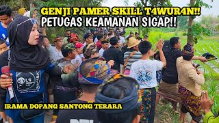 GENJI PAMER SKILL NAMUN GAGAL OLEH PAK PENGAMAN  IRAMA DOPANG TERBARU SANTONG [upl. by Lebatsirc]