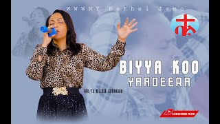 Bilisee Karrasaa  Biyya koo yaadeera Live Worship  Beetel Jamoo [upl. by Leterg]