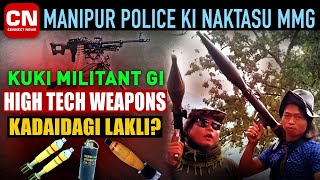 Kuki Militant Gi High Tech Weapons Kadaidagi Lakli I Connect News [upl. by Nadbus359]